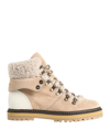 See By Chloé Ankle Boots In Beige