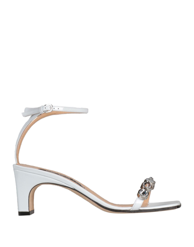 Sergio Rossi Sandals In White