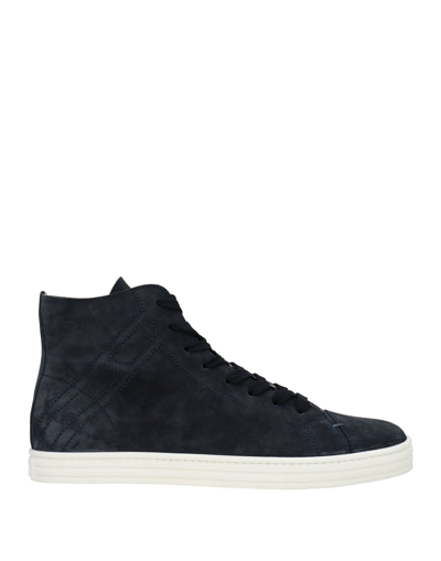 Hogan Rebel Sneakers In Navy Blue