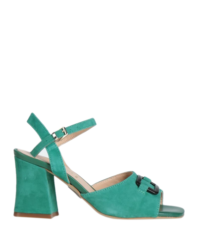 Formentini Sandals In Green