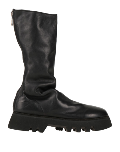 Guid Knee Boots In Black