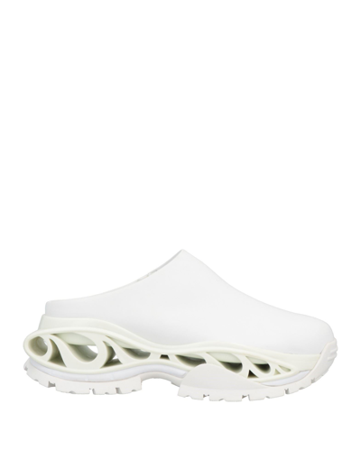 Acupuncture Woman Mules & Clogs White Size - Calfskin
