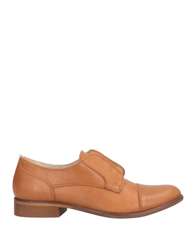 Formentini Loafers In Tan