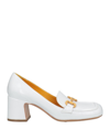 MARA BINI MARA BINI WOMAN LOAFERS WHITE SIZE 7.5 SOFT LEATHER