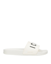 DSQUARED2 DSQUARED2 WOMAN SANDALS IVORY SIZE 6 RUBBER