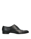 Angelo Nardelli Lace-up Shoes In Black