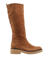 Leonardo Principi Knee Boots In Brown