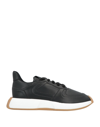 Giuseppe Zanotti Leather Sneakers In Black