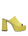 Nila & Nila Sandals In Green