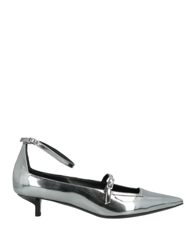 Emporio Armani Pumps In Silver