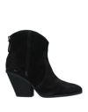 Hogan Ankle Boots In Black