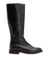 LEONARDO PRINCIPI LEONARDO PRINCIPI WOMAN BOOT BLACK SIZE 8 CALFSKIN