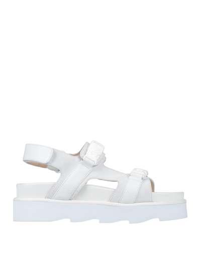 Stuart Weitzman Sandals In White