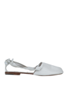 Maison Margiela Ballet Flats In White