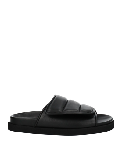 Gia Borghini Sandals In Black