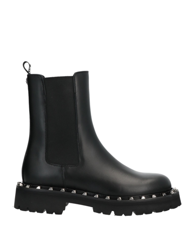 John Richmond Ankle Boots In Black