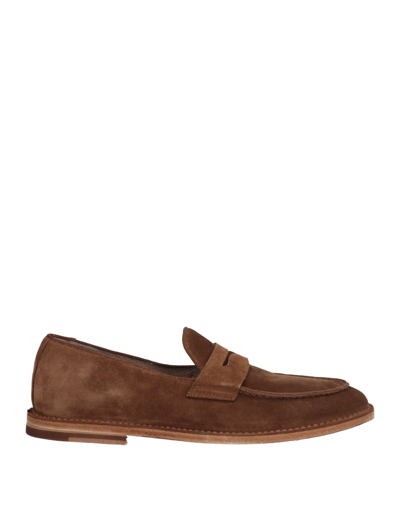 Officine Creative Italia Loafers In Brown
