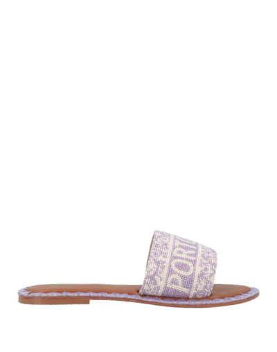 De Siena Sandals In Lilac