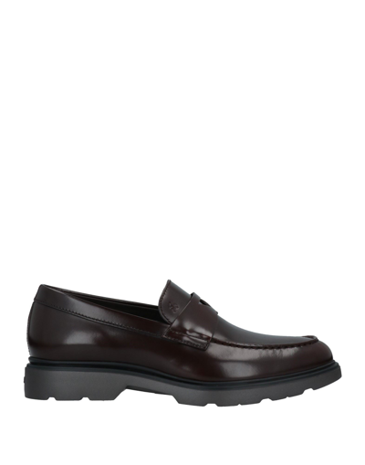 Hogan Loafers In Brown