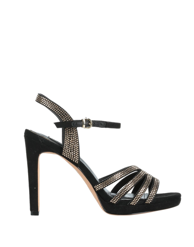 Luciano Barachini Sandals In Black