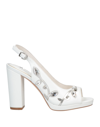 Vivien Lee Sandals In White