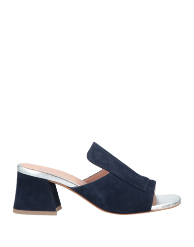 Pollini Sandals In Blue