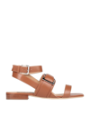 Sergio Rossi Sandals In Brown