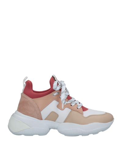 Hogan Sneakers In Beige