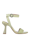 Liu •jo Sandals In Sage Green