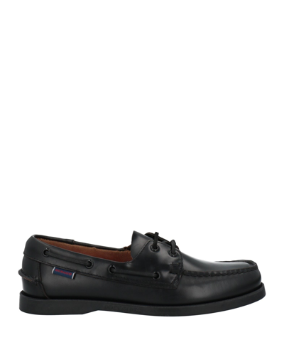Sebago Loafers In Total Black