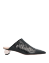 Anna Baiguera Woman Mules & Clogs Black Size 11 Soft Leather