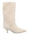 Patrizia Pepe Knee Boots In White