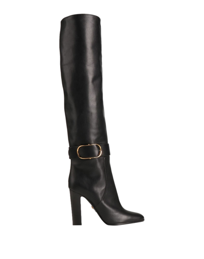 Dolce & Gabbana Knee Boots In Black