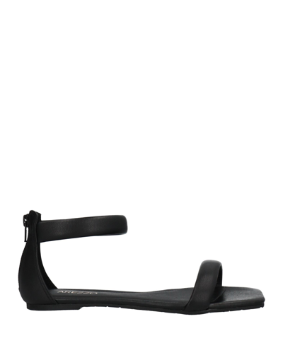 Arezzo Sandals In Black