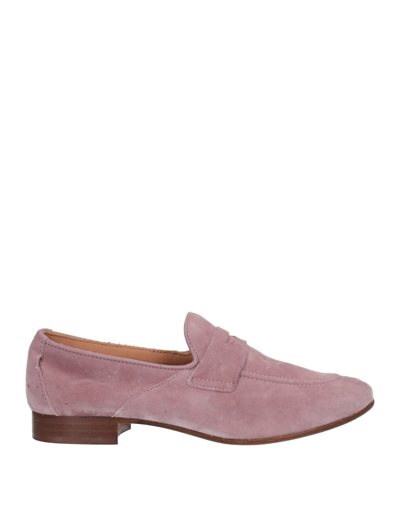 Pollini Loafers In Pink