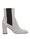 Sergio Rossi Ankle Boots In Grey