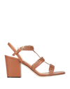 Sergio Rossi Sandals In Tan