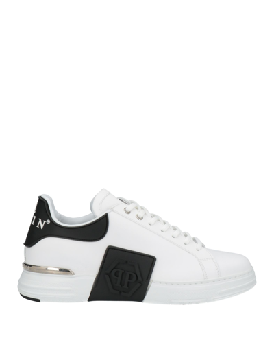 Philipp Plein Sneakers Hexagon Low-top In White