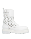 Dondup Ankle Boots In White