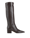 Sergio Rossi Knee Boots In Brown