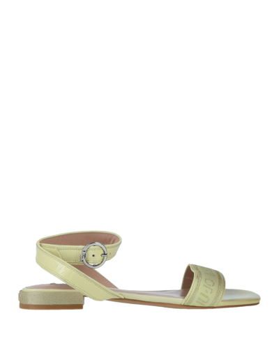 Liu •jo Sandals In Yellow