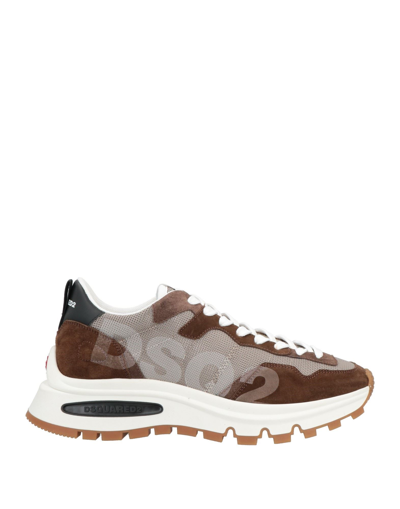 Dsquared2 Sneakers In Brown