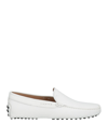 Tod's Loafers In White