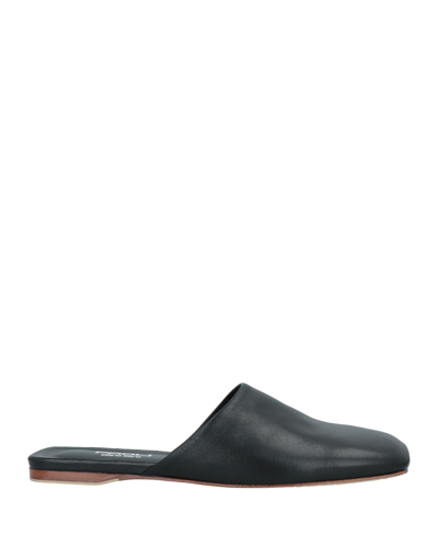 Giancarlo Paoli Woman Mules & Clogs Black Size 6 Soft Leather