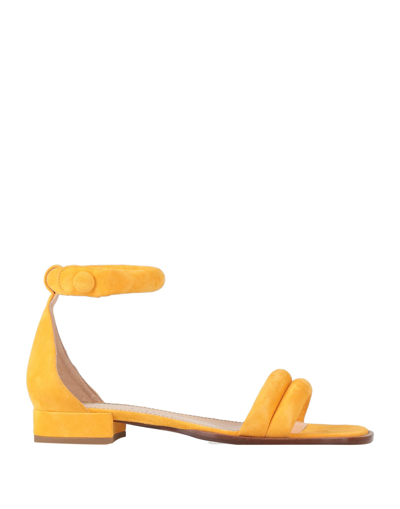 Antonio Barbato Sandals In Yellow