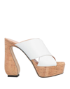 Si Rossi By Sergio Rossi Sandals In White