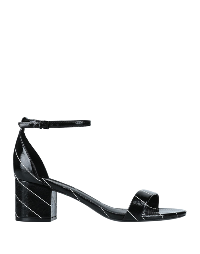 Arezzo Sandals In Black