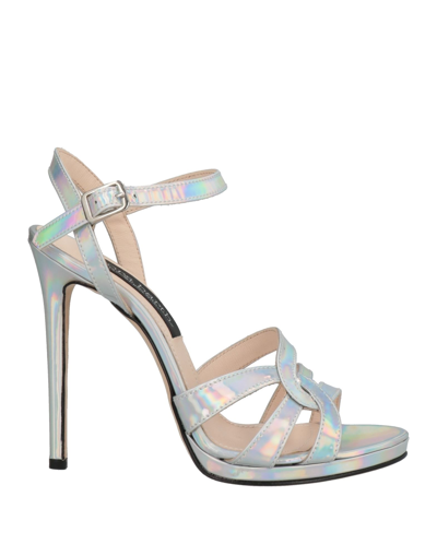 Nora Barth Sandals In Silver