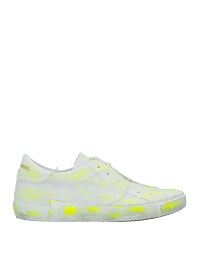 Philippe Model Sneakers In Yellow