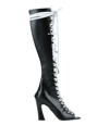 DSQUARED2 DSQUARED2 WOMAN BOOT BLACK SIZE 8 CALFSKIN